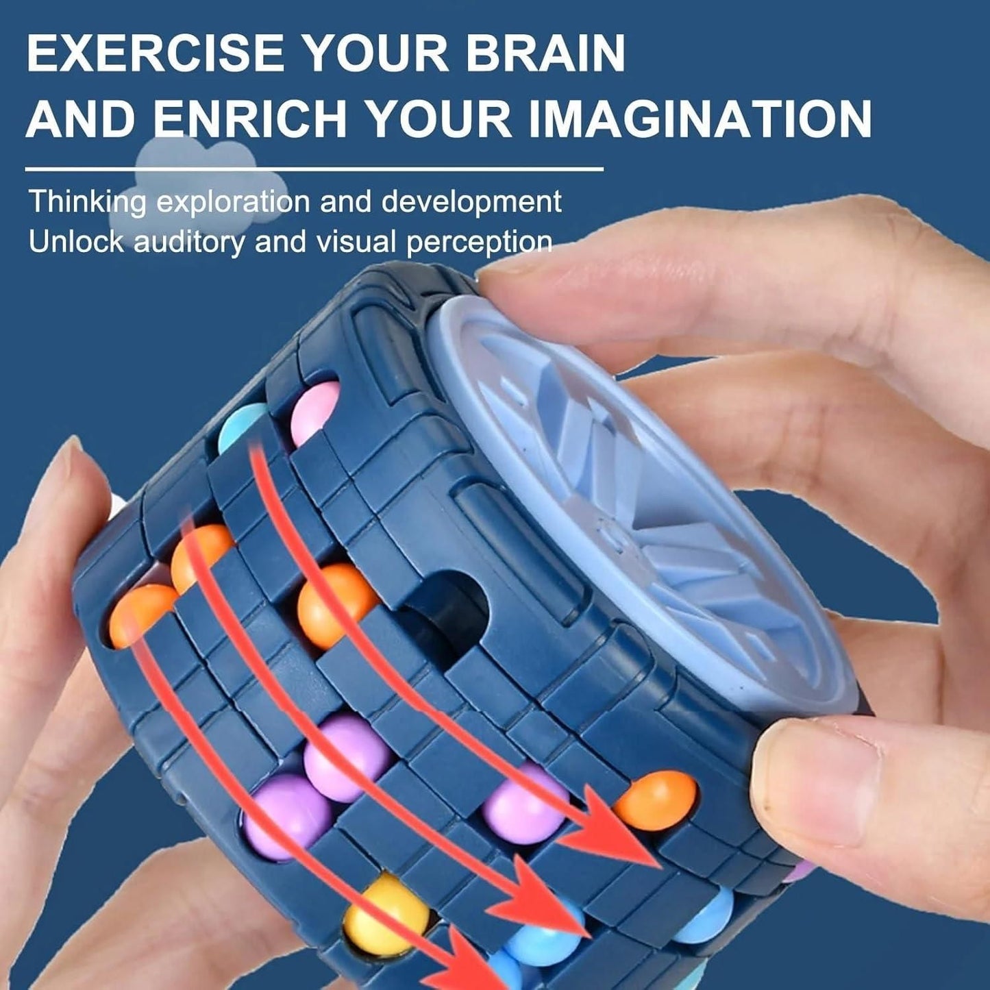 Magical 3D Bean Puzzle Toy