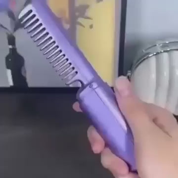 Portable Mini Hair Straightener & Hot Comb